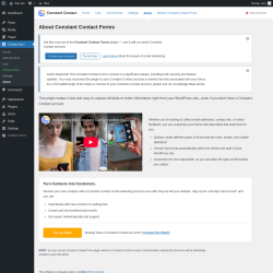 Page screenshot: Contact form → About