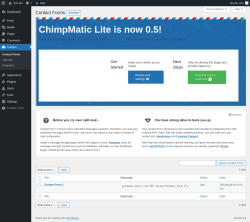 Page screenshot: Contact