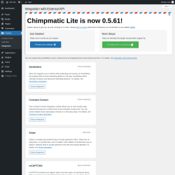 Page screenshot: Contact &rarr; Integration