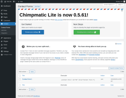 Page screenshot: Contact