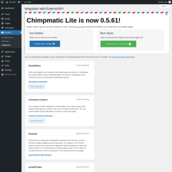 Page screenshot: Contact &rarr; Integration