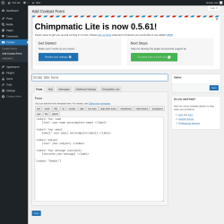 Page screenshot: Contact → Add Contact Form