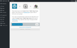 Page screenshot: Plugins ‹ Test site — WordPress