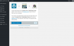 Page screenshot: ‹ Test site — WordPress