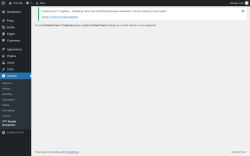 Page screenshot: Settings &rarr; CF7 Simple Recaptcha