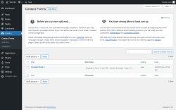 Page screenshot: Contact