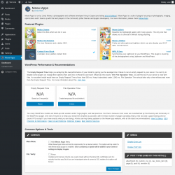 Page screenshot: Meow Apps