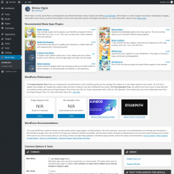 Page screenshot: Meow Apps