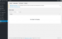 Page screenshot: CRM Entries → Entries Stats