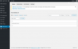 Page screenshot: CRM Entries