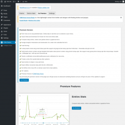 Page screenshot: CRM Entries → Go Premium