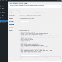 Page screenshot: CRM Entries → Settings