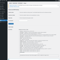 Page screenshot: CRM Entries → Settings