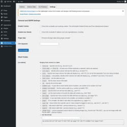 Page screenshot: CRM Entries &rarr; Settings