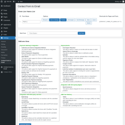 Page screenshot: Settings → Contact Form to Email