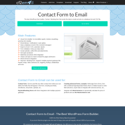 Page screenshot: Contact Form to Email → Help: Online demo