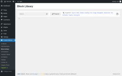 Page screenshot: Custom Blocks → Block Library