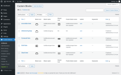 Page screenshot: Custom Blocks