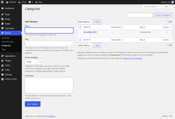 Page screenshot: Stories &rarr; Categories