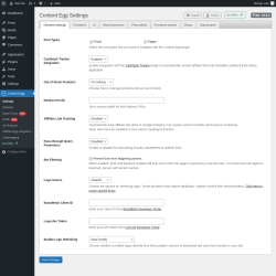 Page screenshot: Content Egg