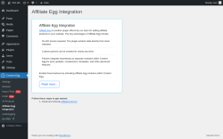 Page screenshot: Content Egg → Affiliate Egg integration