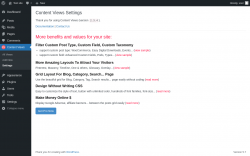 Page screenshot: Content Views &rarr; Settings