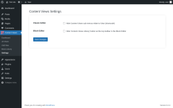 Page screenshot: Content Views &rarr; Settings