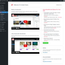 Page screenshot: Content Views