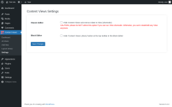 Page screenshot: Content Views &rarr; Settings