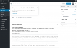 Page screenshot: Add New Page &lsaquo; Test site &mdash; WordPress