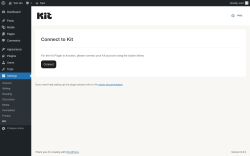 Page screenshot: Settings → Kit