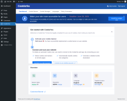 Page screenshot: CookieYes
