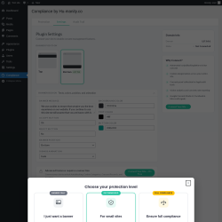 Page screenshot: Compliance