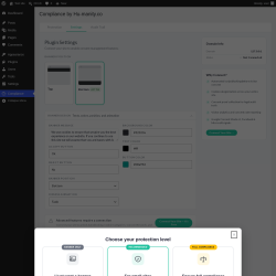 Page screenshot: Compliance