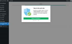 Page screenshot: Copy & Delete Posts &lsaquo; Test site &mdash; WordPress