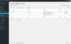 Page screenshot: Copy to Clipboard