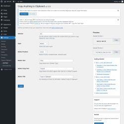 Page screenshot: Settings →  → Add New