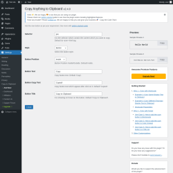 Page screenshot: Settings →  → Add New