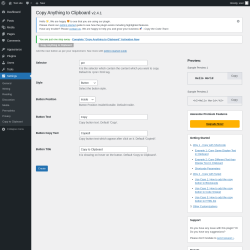 Page screenshot: Settings →  → Add New