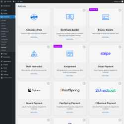 Page screenshot: CoSchool → Add-ons