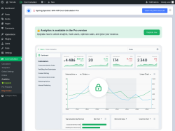 Page screenshot: Cost Calculator &rarr; Analytics