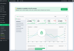 Page screenshot: Cost Calculator → Analytics
