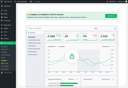 Page screenshot: Cost Calculator &rarr; Analytics