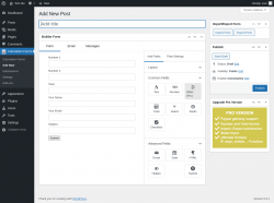 Page screenshot: Calculation Forms → Add New