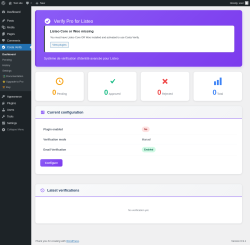 Page screenshot: Costa Verify