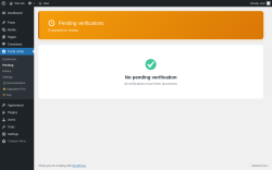 Page screenshot: Costa Verify &rarr; Pending
