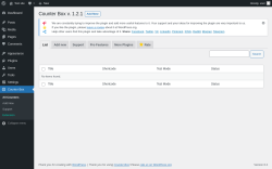 Page screenshot: Counter Box → Add New → List