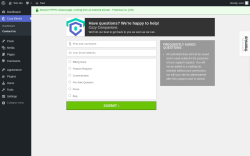 Page screenshot: Cozy Blocks → Contact Us
