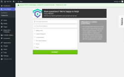 Page screenshot: Cozy Blocks → Contact Us