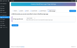 Page screenshot: CWLP Settings → Effect manager